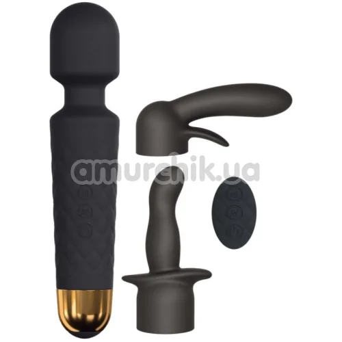 Универсальный вибромассажер Dorcel Kit Wanderful, черный - Фото №1