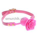 Кляп Taboom Rose Ball Gag Malibu, рожевий - Фото №1