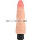 Вибратор Keep Love Basix Dildo, телесный - Фото №1