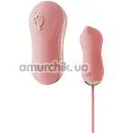 Набір вібраторів Zalo Rose Series Unicorn Set 2-in-1, рожевий - Фото №1