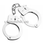 Наручники Easy Toys Metal Cuffs, срібні - Фото №1