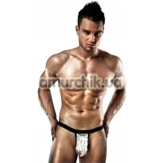 Чоловічі труси Passion 015 Thong, срібні - Фото №1