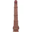 Фаллоимитатор Dual-Layered Silicone Nature Cock LV411302, светло-коричневый - Фото №4