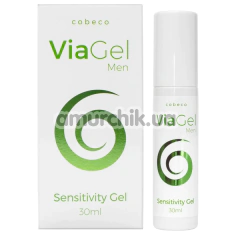 Гель для пениса с согревающим эффектом и эффектом вибрации ViaGel Men Sensitivity Gel, 30 мл - Фото №1