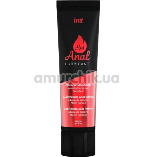 Анальный лубрикант с согревающим эффектом Intt Hot Anal Lubricant, 100 мл