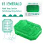 Мастурбатор-массажер Tenga Uni 01 Emerald - Фото №5