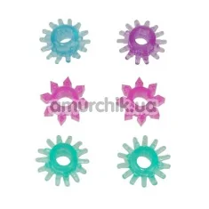 Набір ерекційних кілець New Magic Stretch Rings, 6 шт - Фото №1