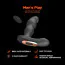 Вибростимулятор простаты с ротацией Men's Play Prostate Massager With Vibration & 360 Rotation B12, черный - Фото №11