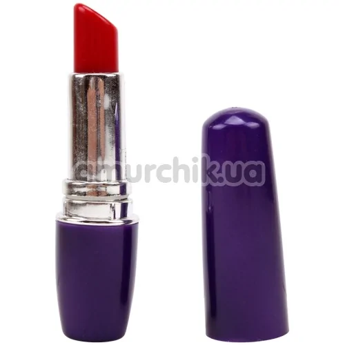 Кліторальний вібратор Vagina Lipstick Massage, фіолетовий