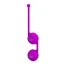 Вагинальные шарики Pretty Love Kegel Tighten Up III, фиолетовые - Фото №2