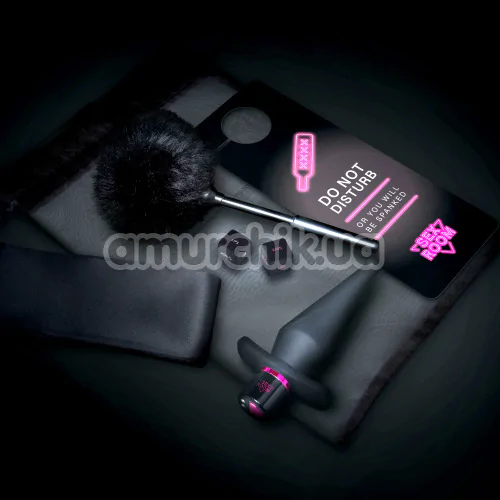 Набір секс-іграшок Sex Room Anal Play Kit, чорний