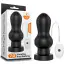 Анальная пробка с вибрацией Lovetoy Vibrating Anal Rammer 7, черная - Фото №9