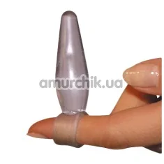 Насадка на палець для анальних ігор Anal Finger, прозора - Фото №1