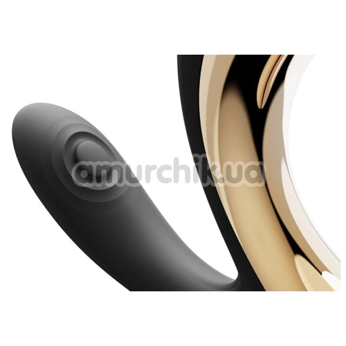 Вибратор для клитора и точки G с подогревом и пульсацией Zalo Talis G-Spot PulseWave Vibrator, черный