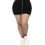 Леггинсы Leg Avenue Industrial Net Footless Tights, черные - Фото №6
