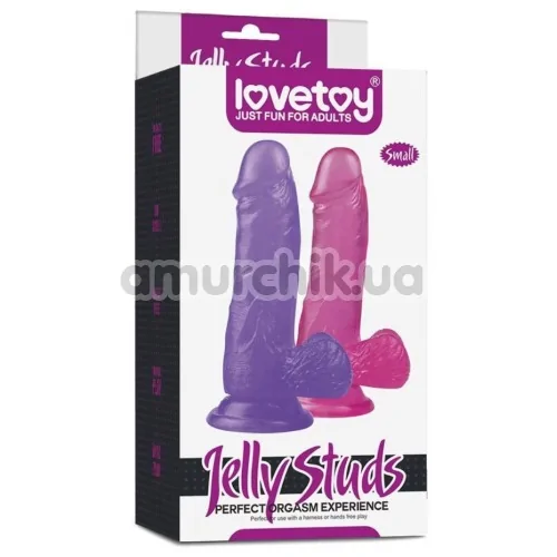 Фаллоимитатор Jelly Studs Small, розовый