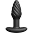 Анальная пробка с вибрацией и ротацией Dorcel Spin Plug, черная - Фото №2