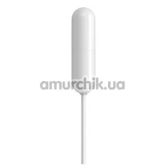 Виброяйцо iSex Usb Slim Bullet, белое - Фото №1