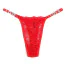 Трусики-стрінги Star Night Love Rhinestone Panties, червоні - Фото №5