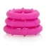 Набор эрекционных колец Posh Silicone Love Rings, 3 шт розовый - Фото №6