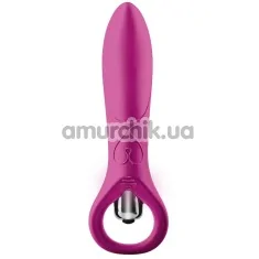 Вибратор для точки G Flirts Ring Vibrator, розовый - Фото №1