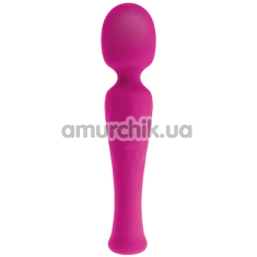 Универсальный вибромассажер S Pleasures Velvet Wand Massager, розовый - Фото №1