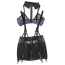 Костюм полицейской Star Night Police Set, черный: топ + юбка - Фото №14
