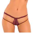 Трусики Dive Deep Open Back Panty, бордовые - Фото №2