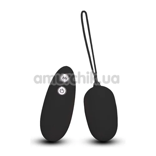 Виброяйцо Ultra Seven Remote Control Egg, черное