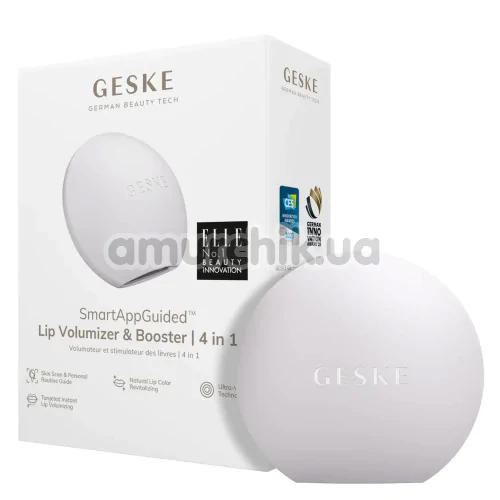Устройство для увеличения объема губ Geske Lip Volumizer & Booster Small 4 in 1, кремовое