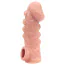 Насадка на пенис Kokos Cock Sleeve CS 008-S, телесная - Фото №1