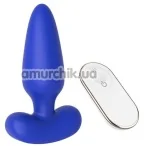 Анальная пробка с вибрацией Cheeky Love Remote Anal Plug, синяя - Фото №1