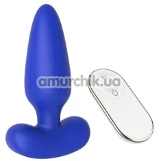 Анальная пробка с вибрацией Cheeky Love Remote Anal Plug, синяя - Фото №1