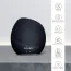Ультразвуковая щетка для тела Geske Sonic Body Brush 7 in 1, черная - Фото №5