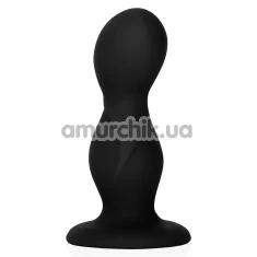 Анальная пробка Silicone Back End Play, черная - Фото №1