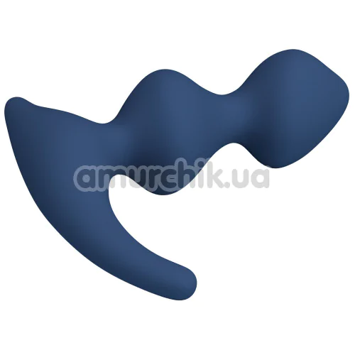 Стимулятор простати MR Play David Silicone Prostate Massager, синій