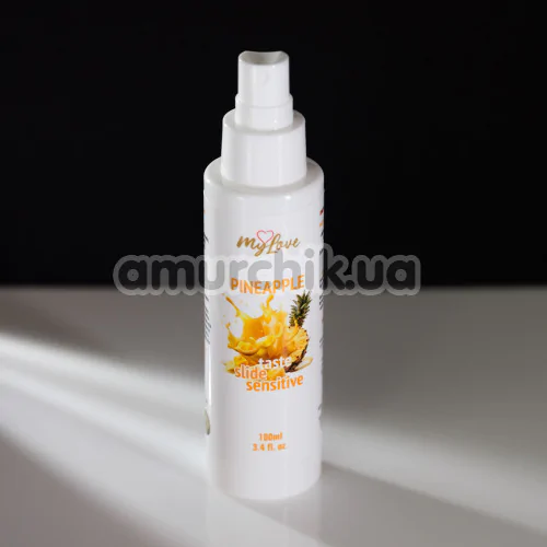 Лубрикант MyLove Taste-Slide Sensitive Pineapple - ананас, 100 мл