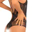 Боді Deep Plunge Bare It All Bodysuit, чорне - Фото №9