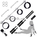 Бондажный набор Lockink Yeahwow Door Swing & Leg Spreader Bondage Set, черный - Фото №1