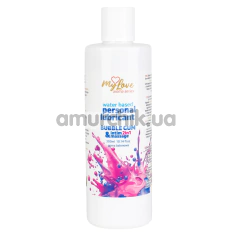 Масажний лубрикант MyLove Aroma Series Personal Lubricant 2in1 Bubble Gum - жуйка, 300 мл - Фото №1