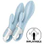 Вибратор Satisfyer Air Pump Bunny 1, голубой - Фото №8