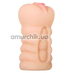 Искусственная вагина Adam & Eve Adam's Tight Stroker With Massage Beads, телесная - Фото №1