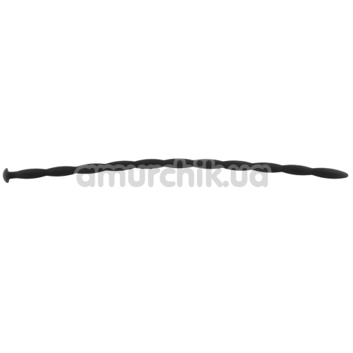 Уретральна вставка Penis Dilator 0.9 см, чорна