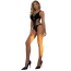 Боди Star Night Welcome To The Dark Side Bodysuit, черное - Фото №6