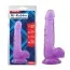 Фаллоимитатор Hi-Rubber 7.7 Inch Long, фиолетовый - Фото №5