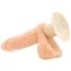 Вибратор The D Dual Density Perfect D Vibrating 7 Inch With Balls, телесный - Фото №5