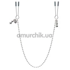 Зажимы для сосков Fifty Shades Darker At My Mercy, серебряные - Фото №1
