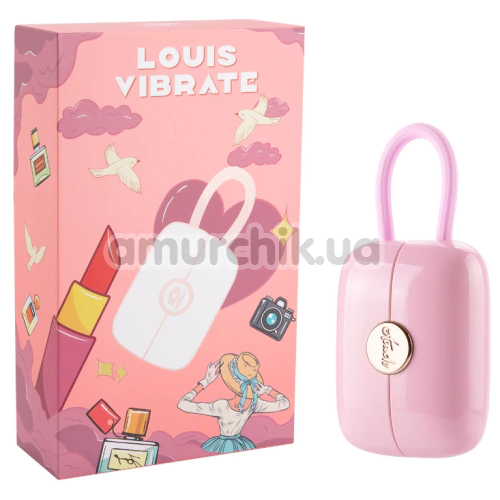 Симулятор орального секса для женщин с вибрацией Otouch Louis Vibrate, розовый