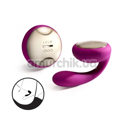 Вибратор Lelo Ida Deep Rose (Лело Ида), фиолетовый