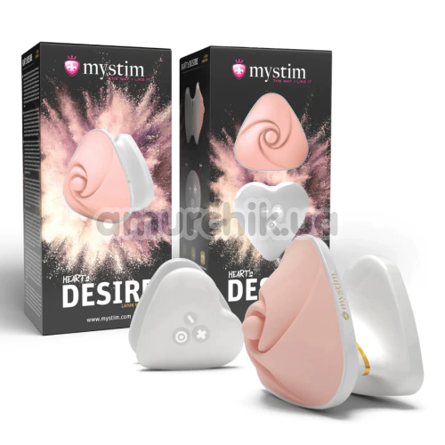 Вибратор на палец Mystim Heart's Desire, розовый